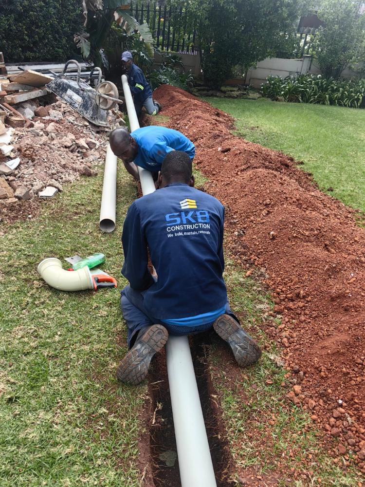 Plumbing works