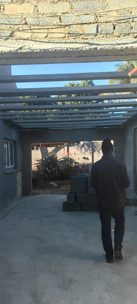 Roofing works