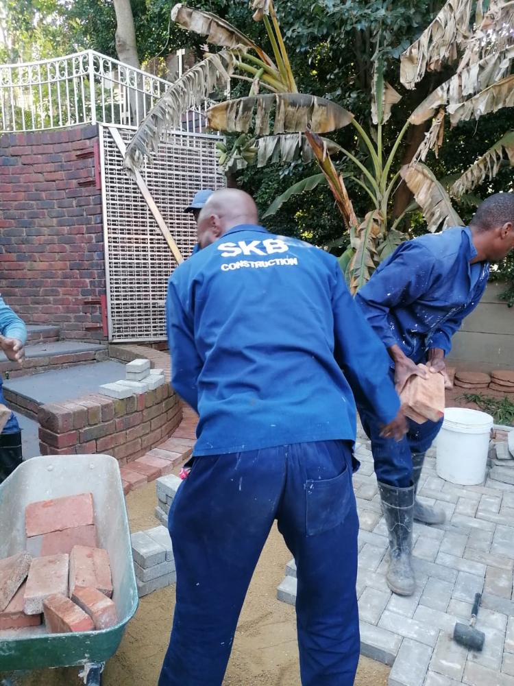 The SKB Construction team on site